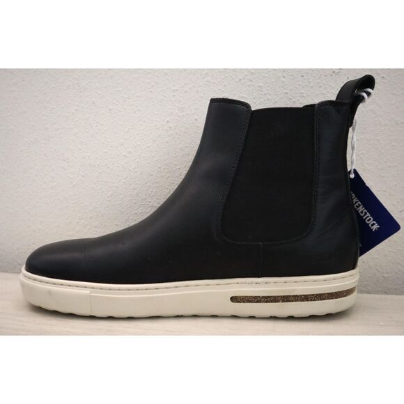 Birkenstock 1028473 Women's Sz 8 Black Leather Bend Chelsea Ankle Booties - Picture 10 of 14